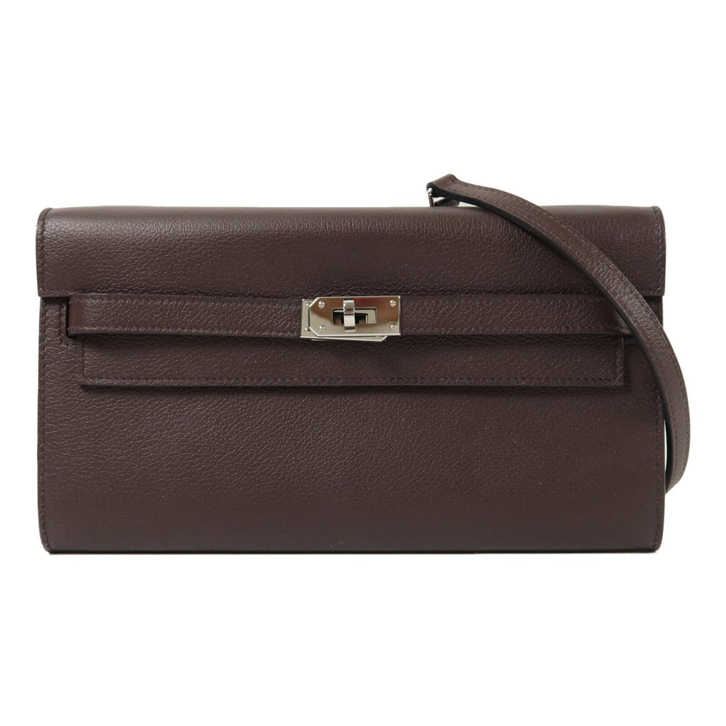 HERMES Hermes Phw Kelly To Go Shoulder Bag Evercolor Leather Rouge Sellier image 1