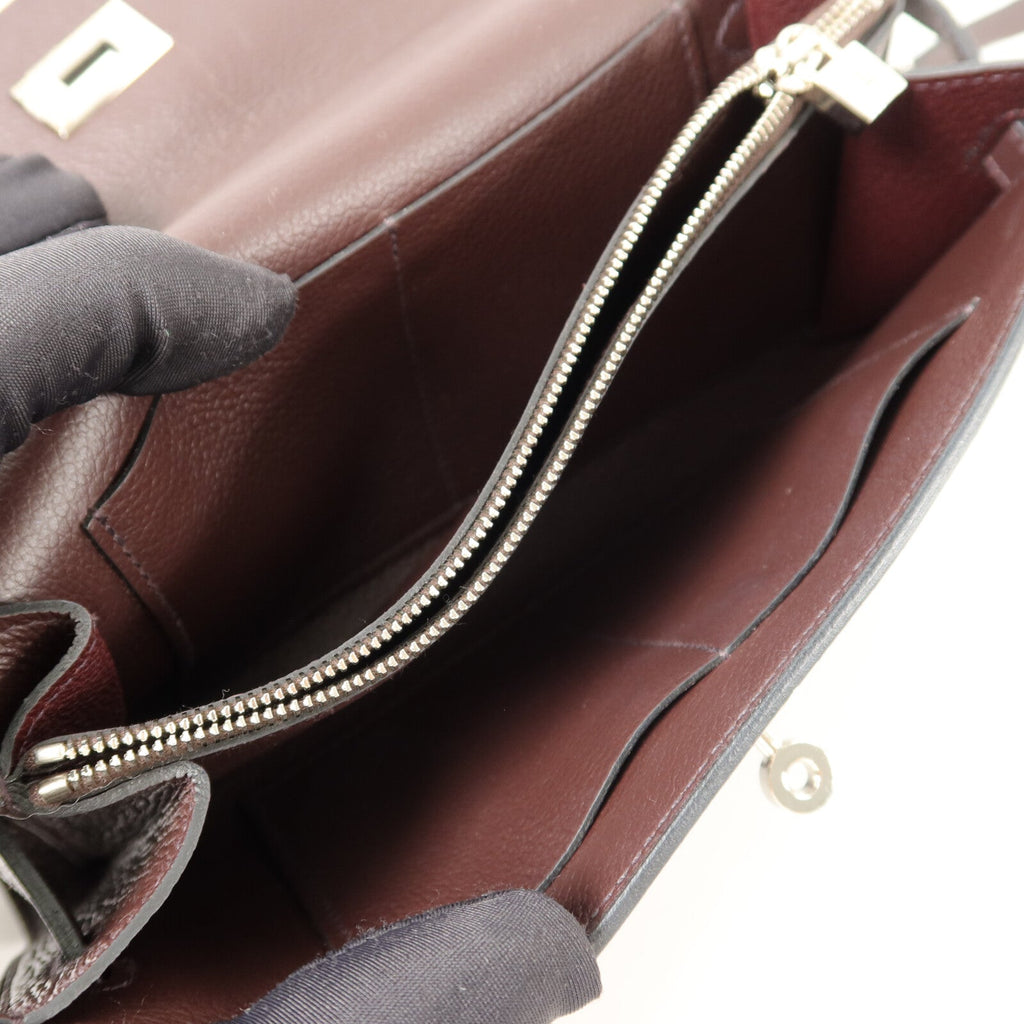 HERMES Hermes Phw Kelly To Go Shoulder Bag Evercolor Leather Rouge Sellier image 5