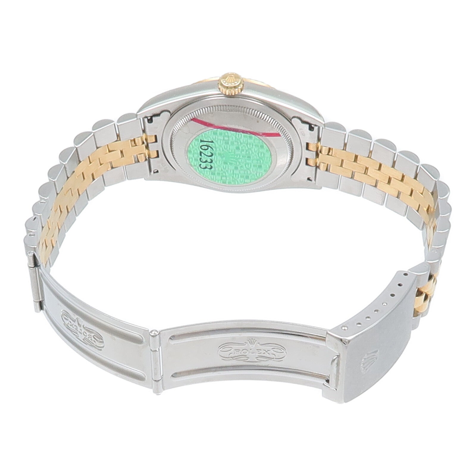 ROLEX Rolex Datejust 16233 Automatic Watch 18k Yellow Gold Stainless Steel image 6