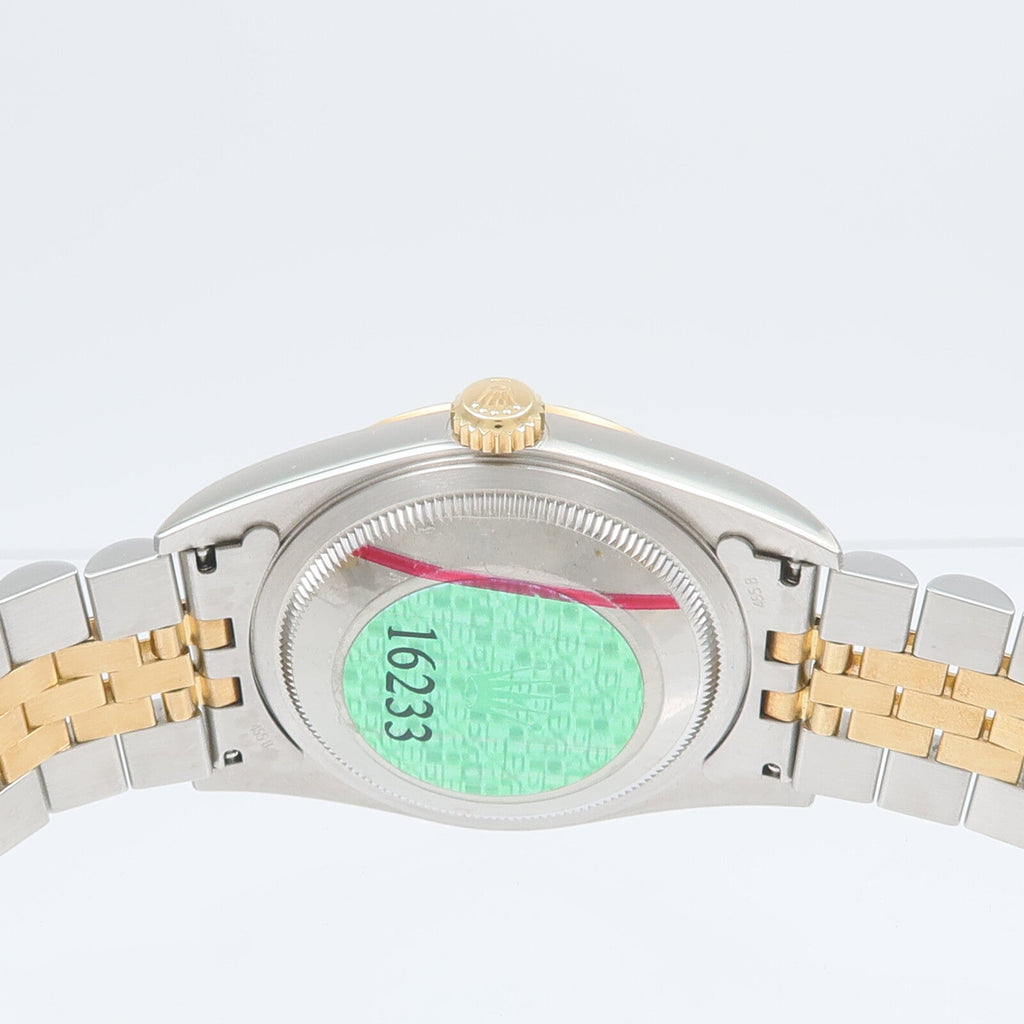 ROLEX Rolex Datejust 16233 Automatic Watch 18k Yellow Gold Stainless Steel image 7