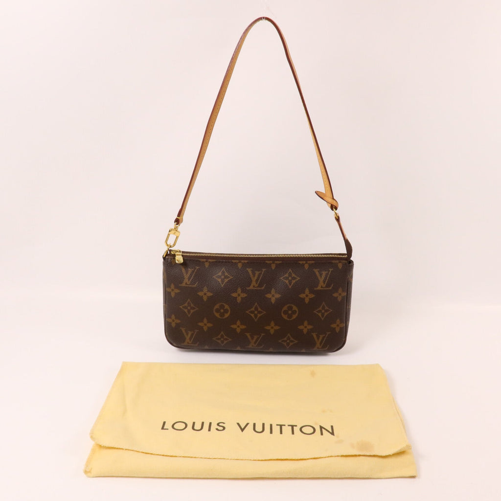 LOUIS VUITTON Louis Vuitton Lv Ghw Pochette Accessoires Pouch M40712 Monogram Brown image 9