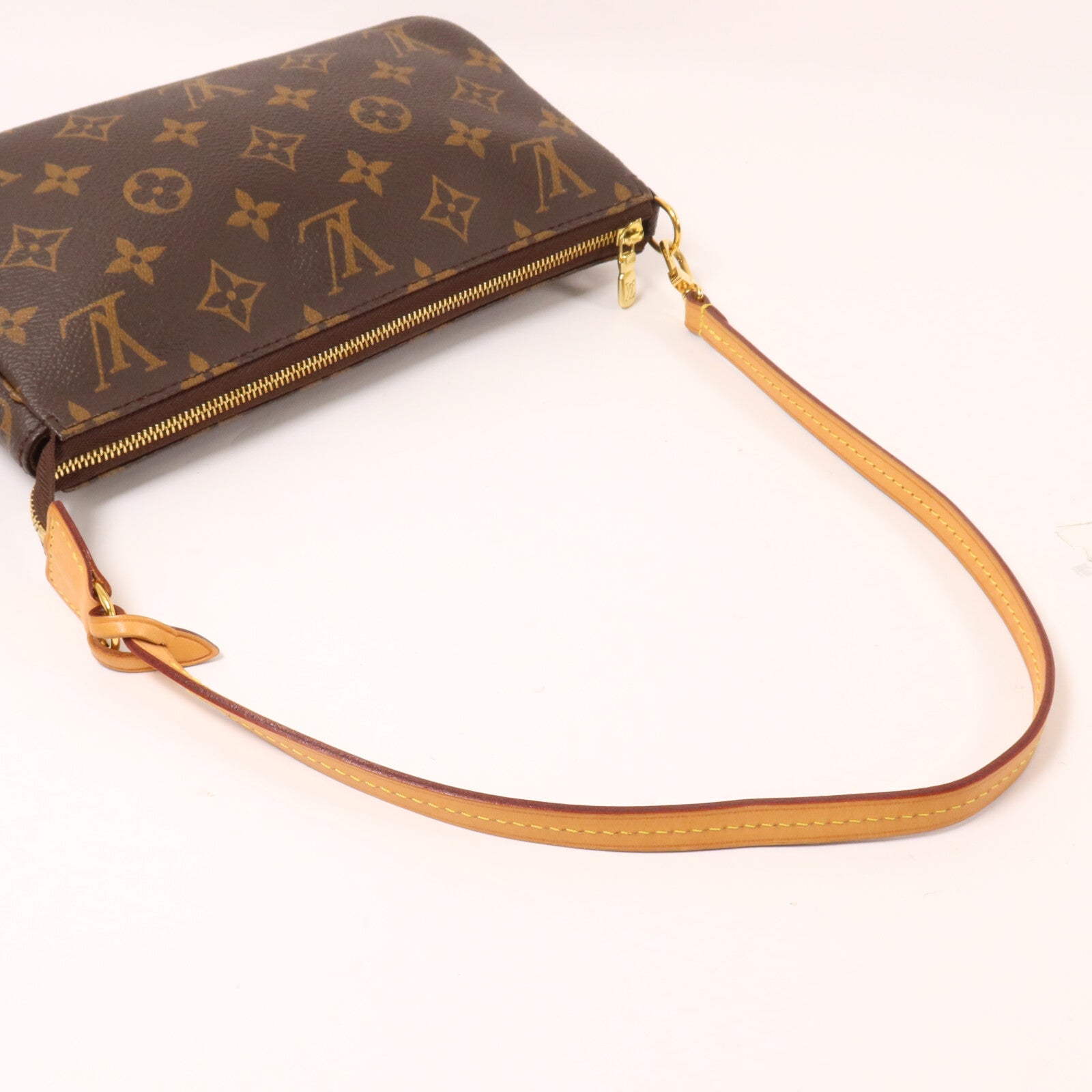 LOUIS VUITTON Louis Vuitton Lv Ghw Pochette Accessoires Pouch M40712 Monogram Brown image 8