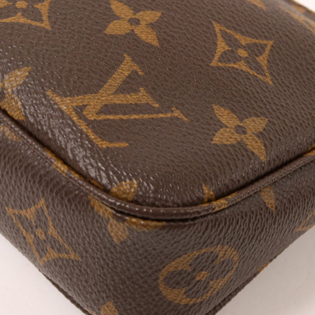 LOUIS VUITTON Louis Vuitton Lv Ghw Pochette Accessoires Pouch M40712 Monogram Brown image 12