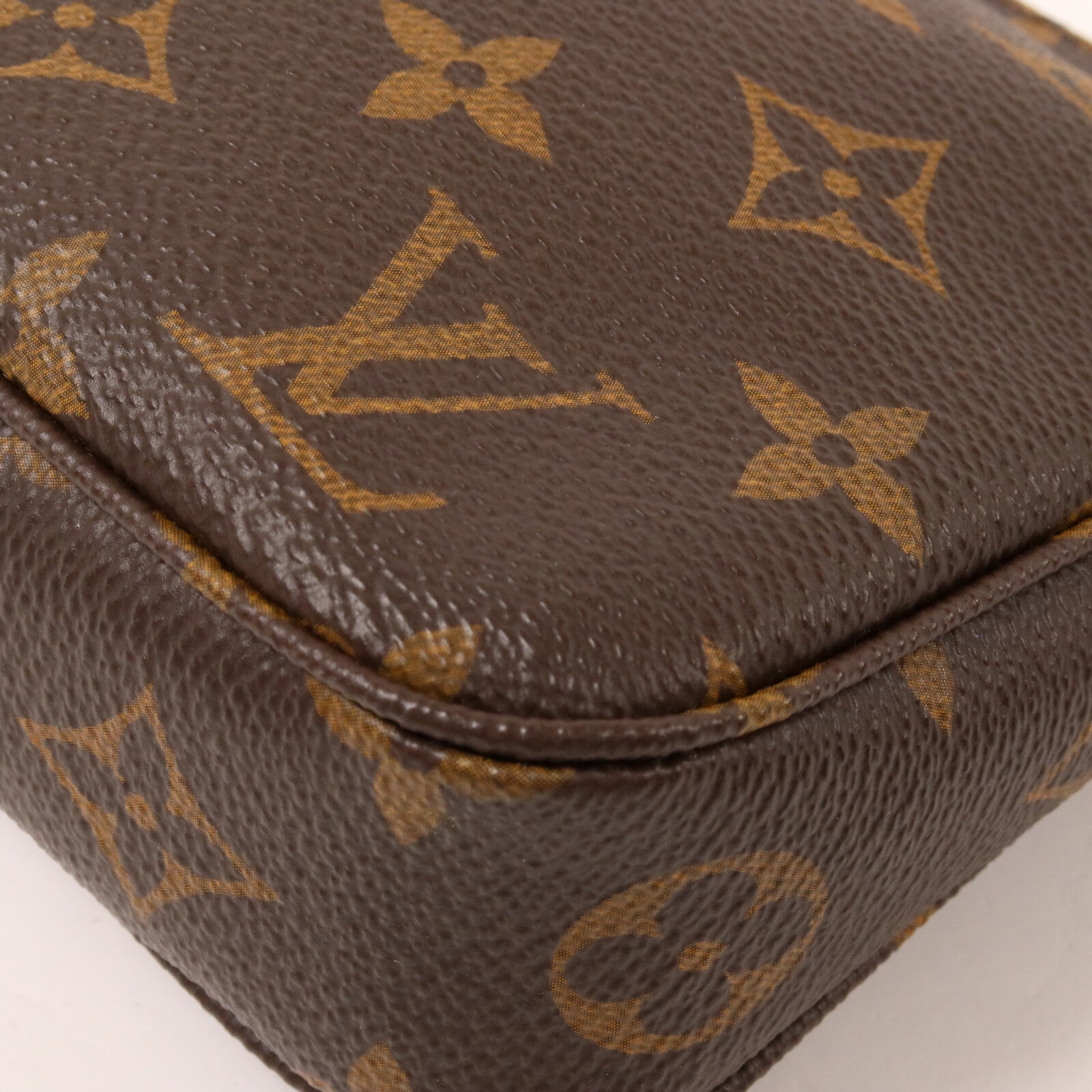 LOUIS VUITTON Louis Vuitton Lv Ghw Pochette Accessoires Pouch M40712 Monogram Brown image 12