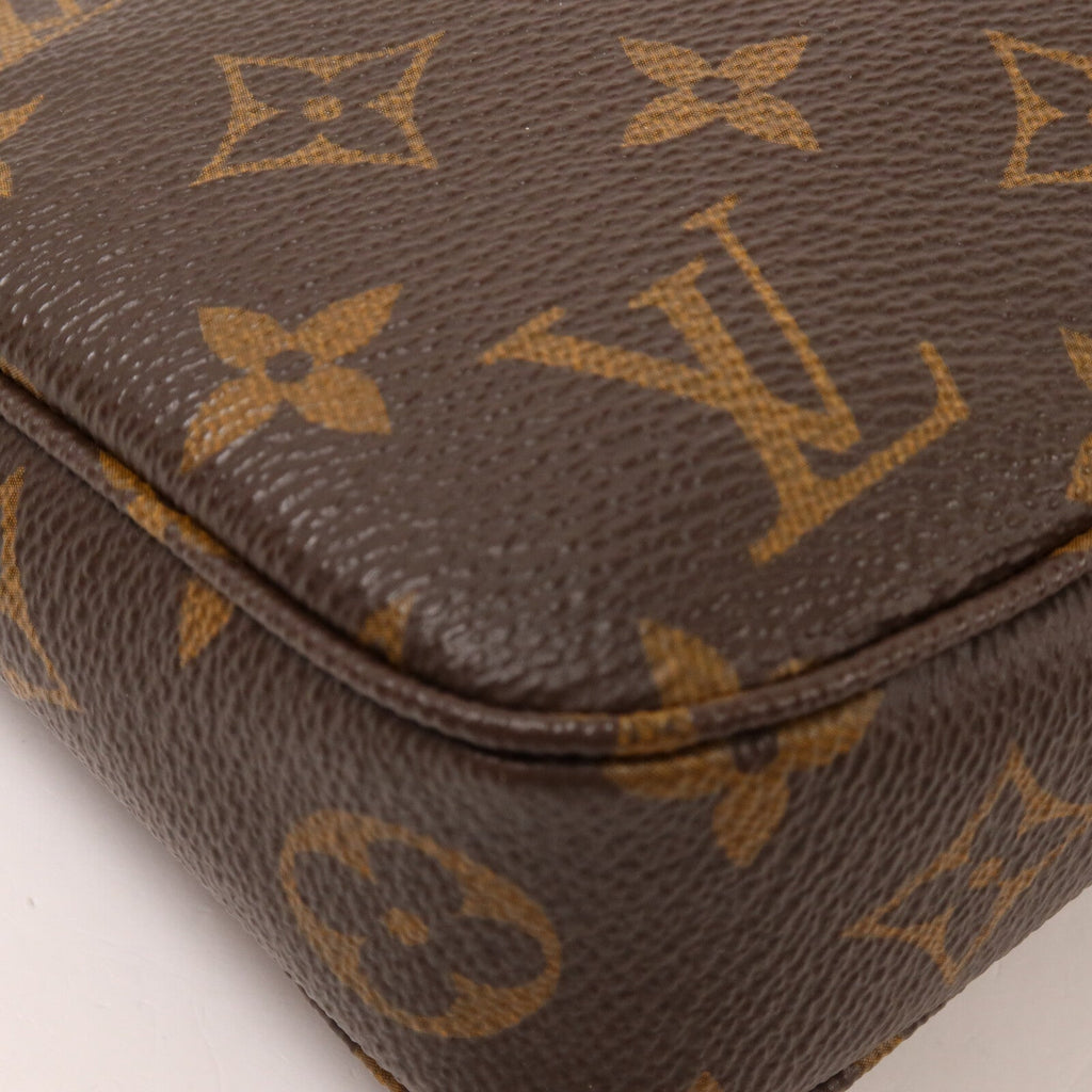 LOUIS VUITTON Louis Vuitton Lv Ghw Pochette Accessoires Pouch M40712 Monogram Brown image 13