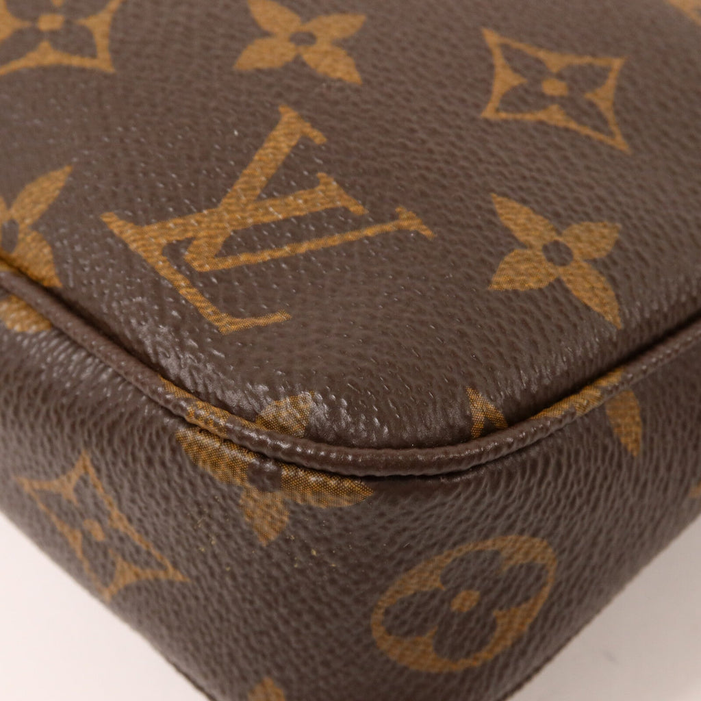 LOUIS VUITTON Louis Vuitton Lv Ghw Pochette Accessoires Pouch M40712 Monogram Brown image 14