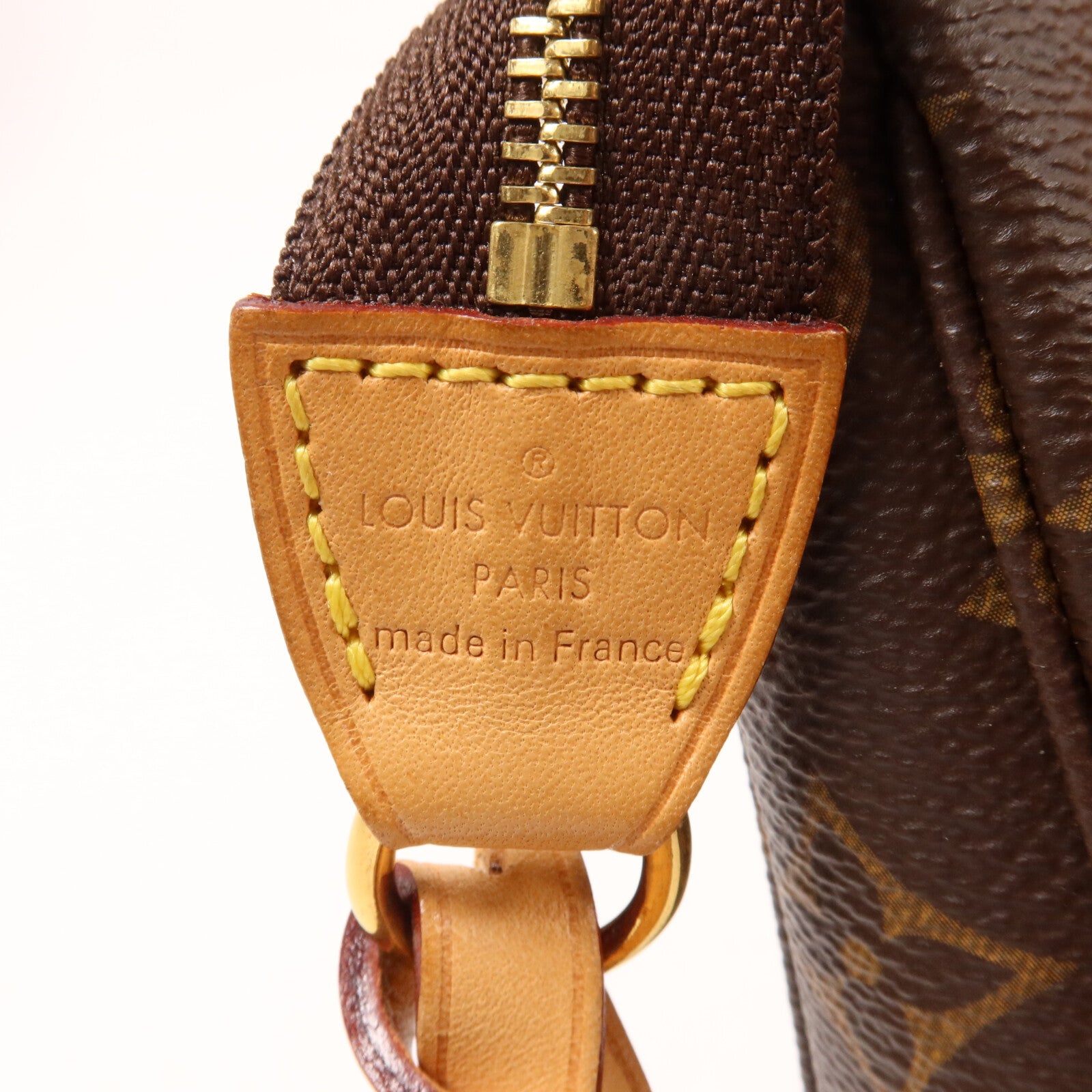 LOUIS VUITTON Louis Vuitton Lv Ghw Pochette Accessoires Pouch M40712 Monogram Brown image 6