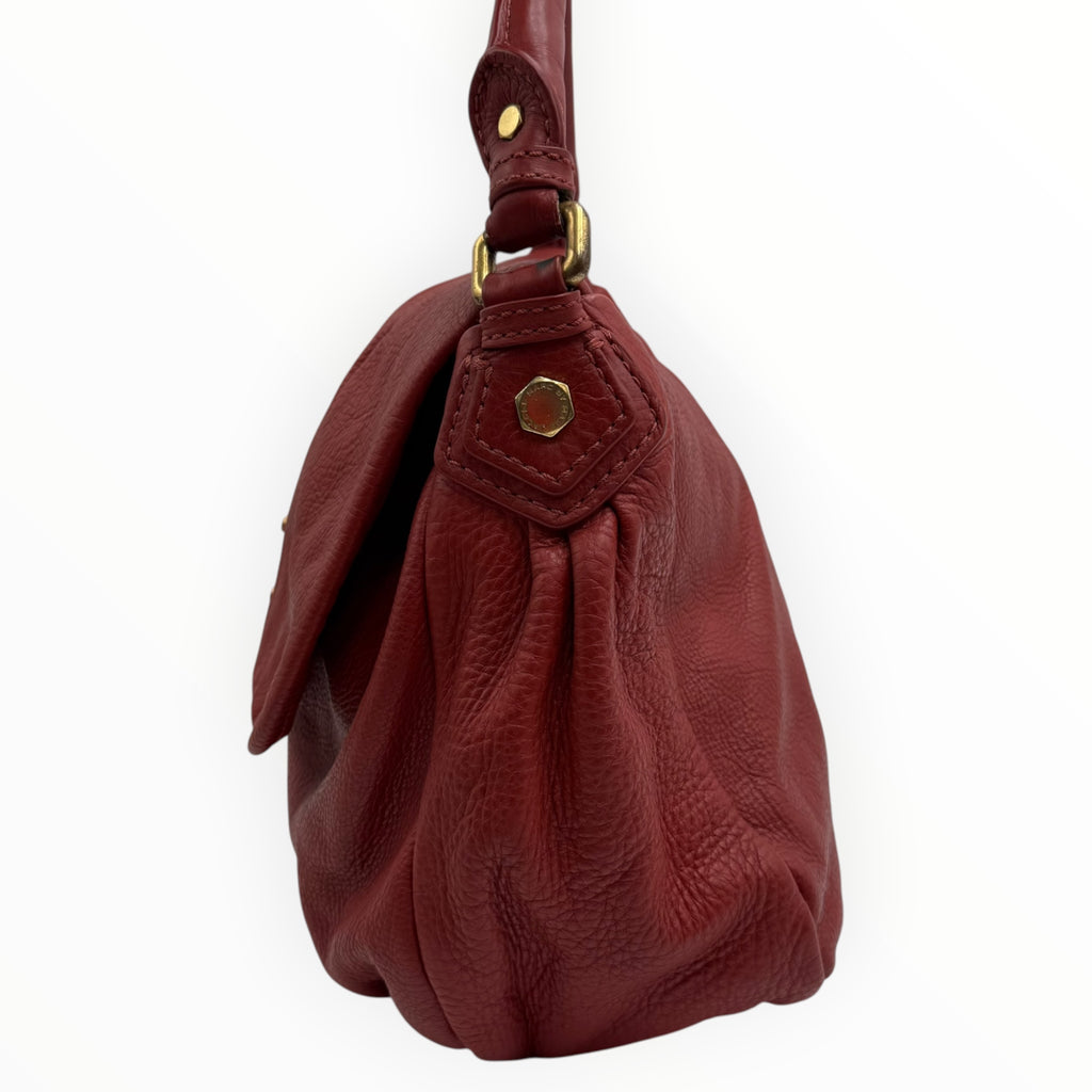 Marc by Marc Jacobs Standard Supply Red Leather Flap Shoulder Bag