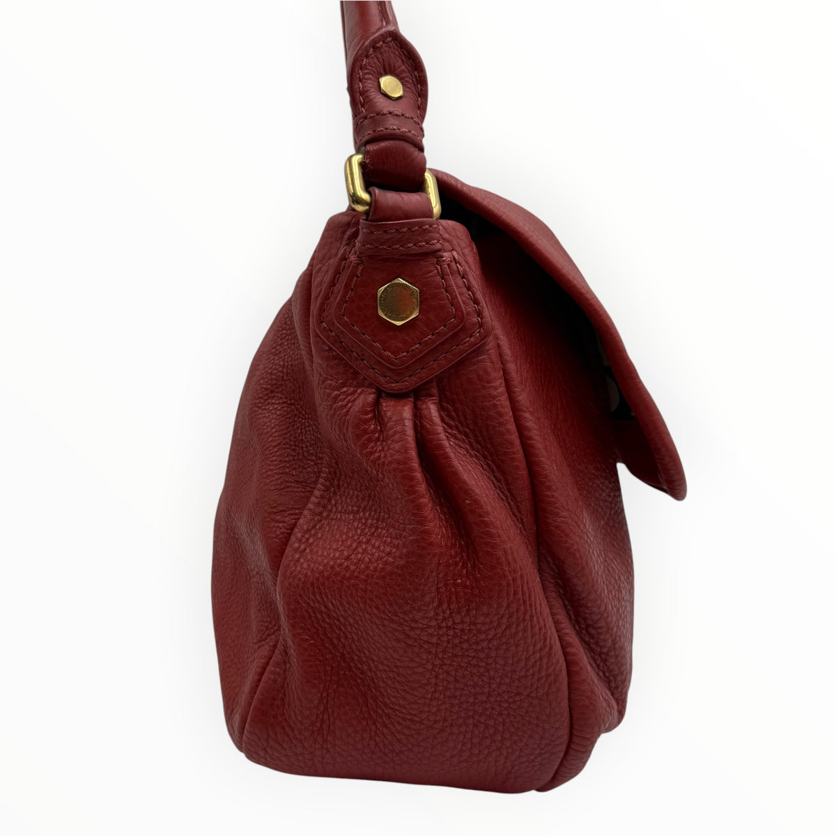 Marc by Marc Jacobs Standard Supply Red Leather Flap Shoulder Bag