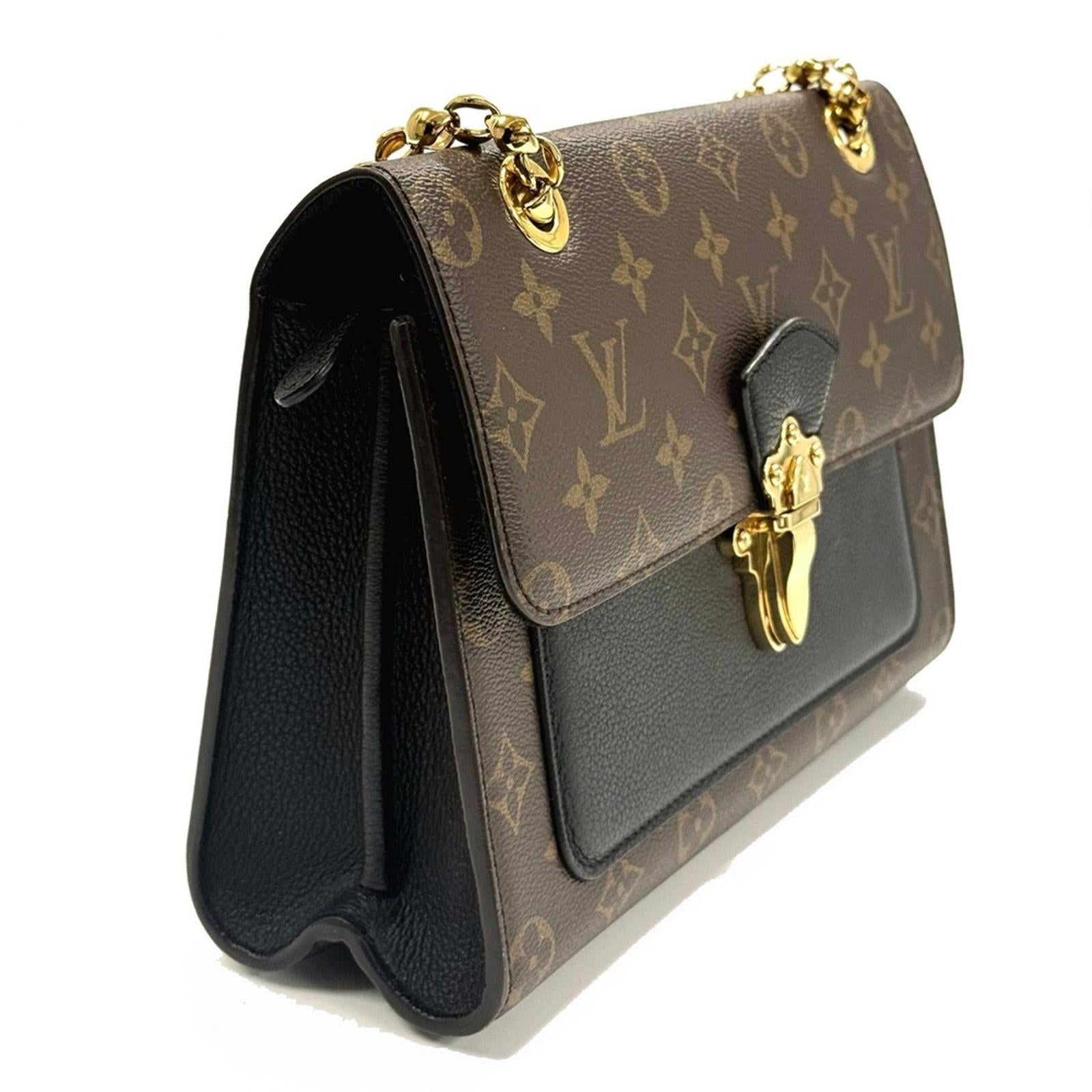 Louis Vuitton Brown and Black Monogram Bag