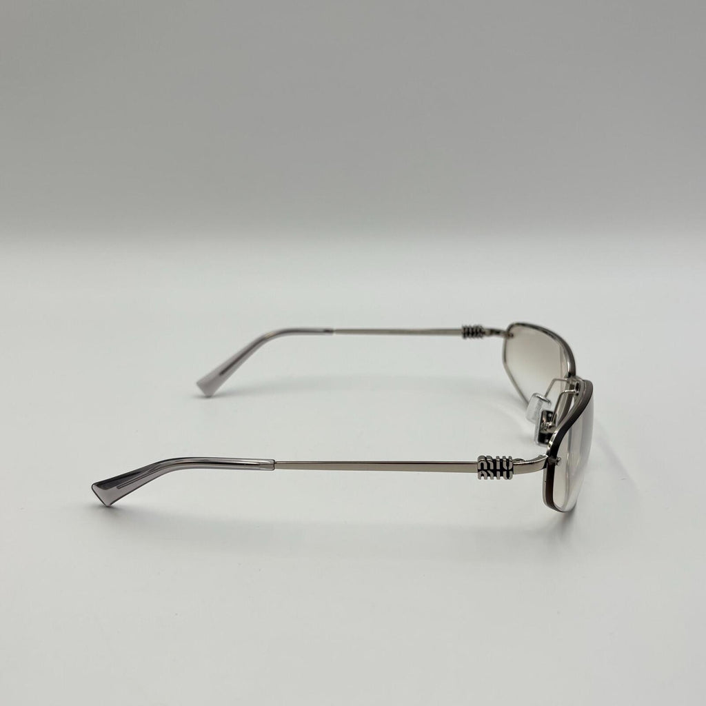 Miu Miu MU A50S 1BC70J Silver Metal Sunglasses