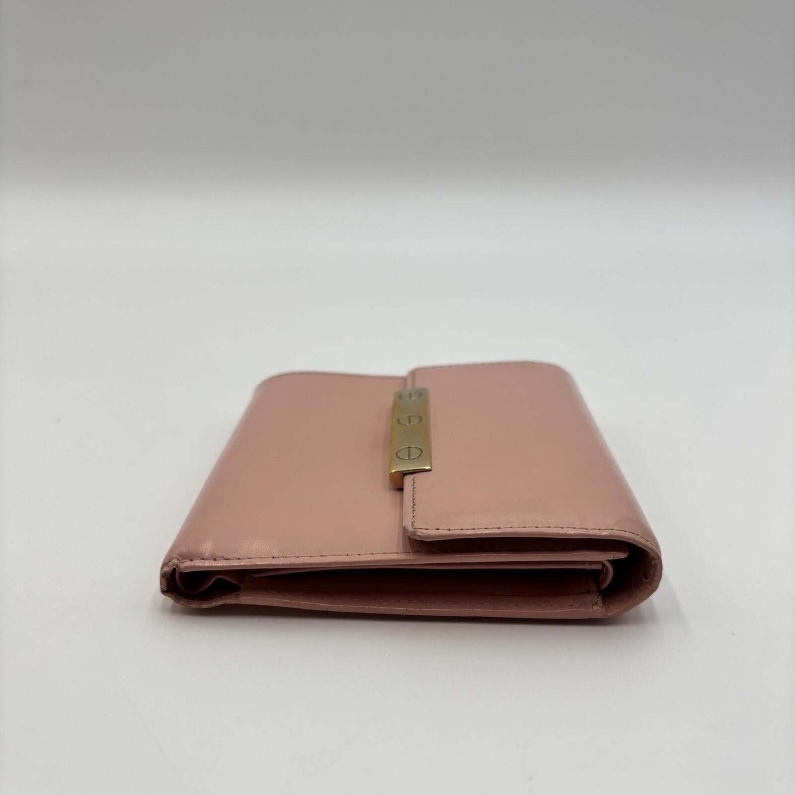 Cartier Love Wallet Pink Leather