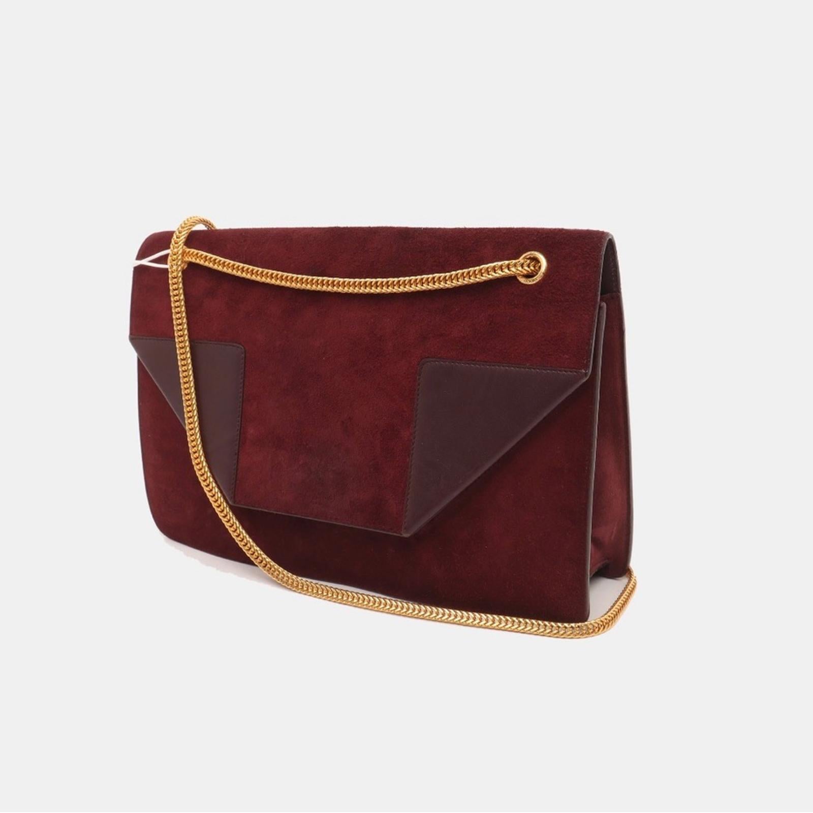 Yves Saint Laurent Betty Medium Suede Chain Shoulder Bag