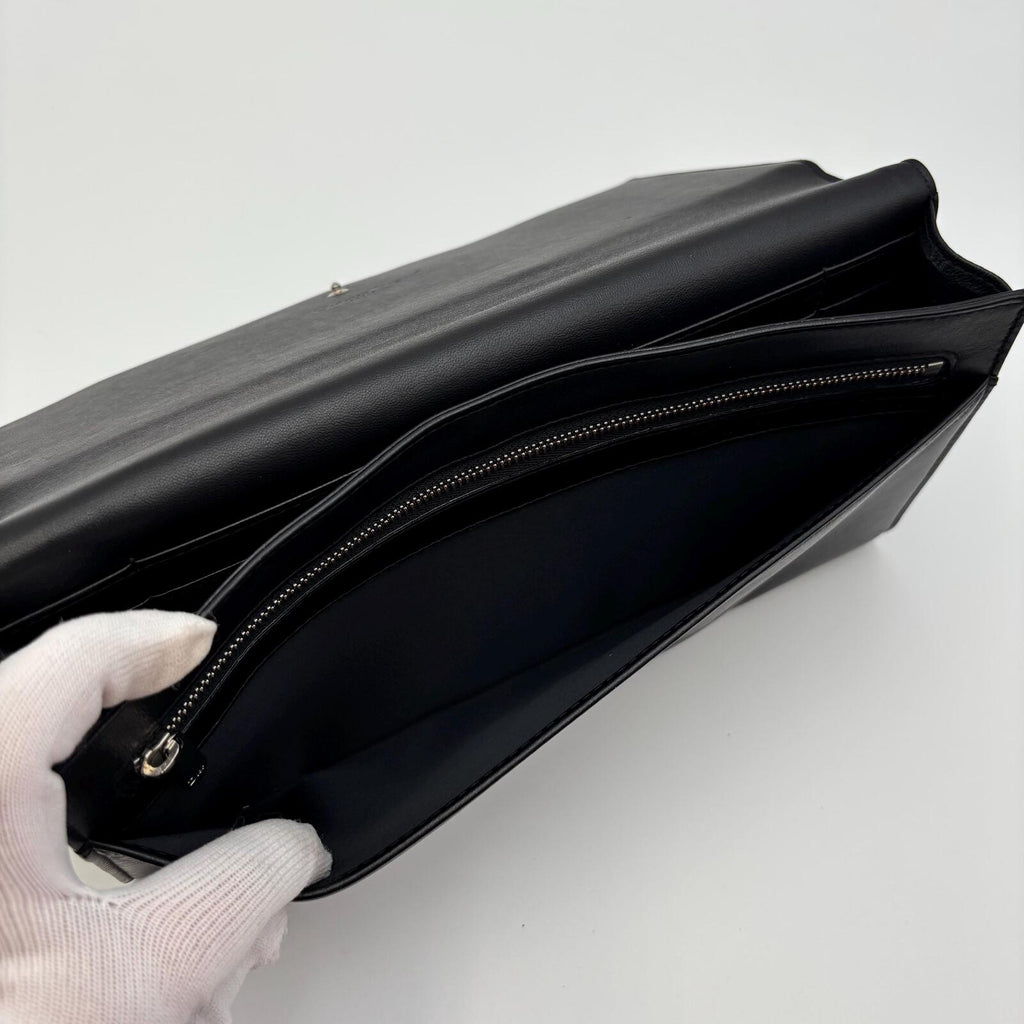 Christian Dior Vintage D Logo Travel Wallet/ Clutch