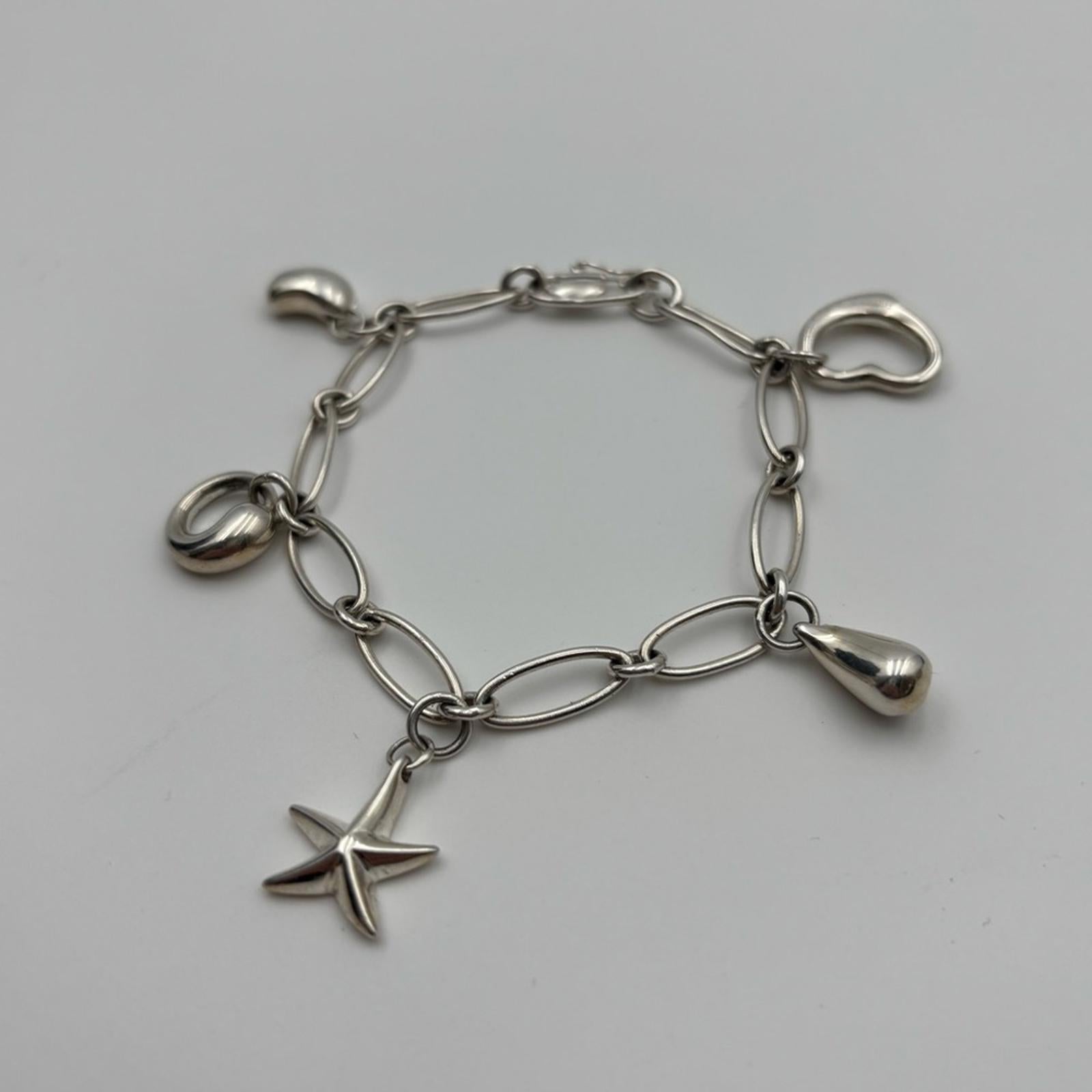 Tiffany & Co. Five Charm Bracelet