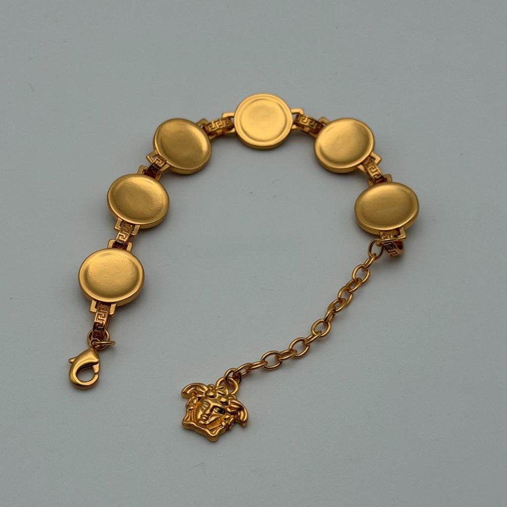 VERSACE MEDUSA GOLD-TONE BRACELET