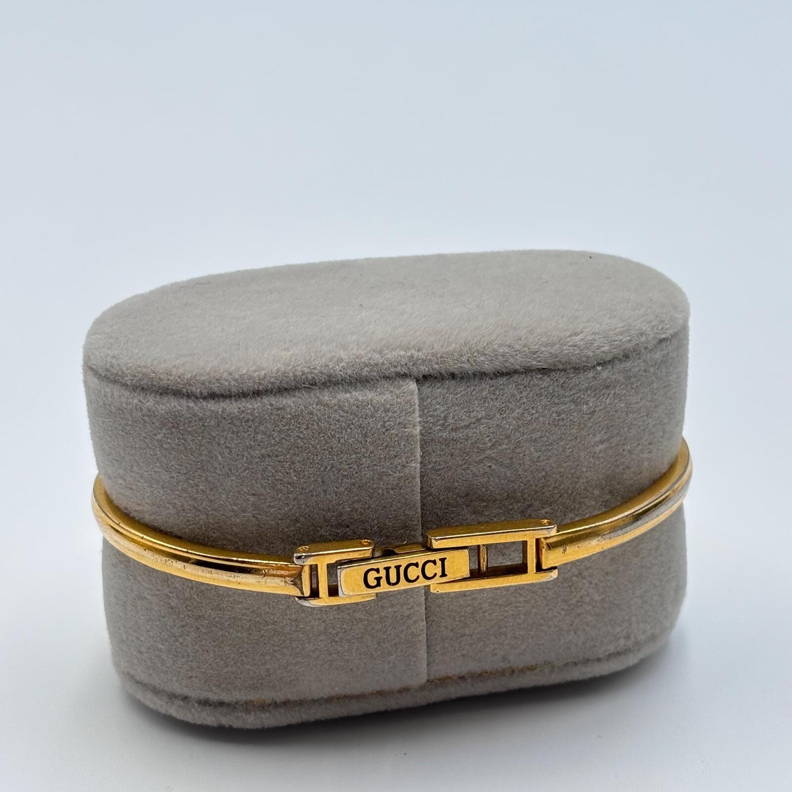 Gucci Interchangeable Bezel Watch with 5 Bezels & Box