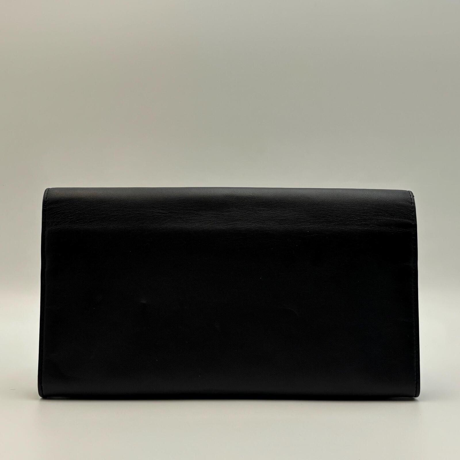 Christian Dior Vintage D Logo Travel Wallet/ Clutch