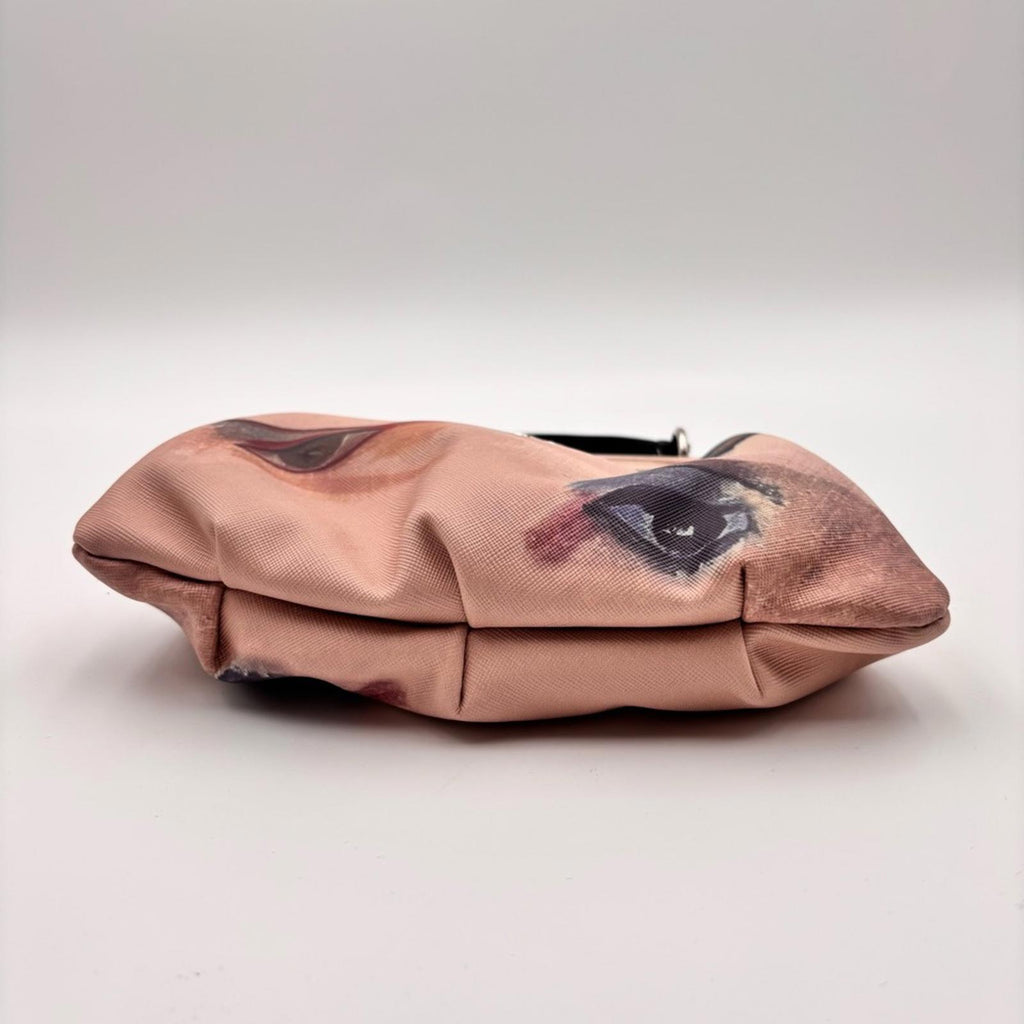 Vivienne Westwood Granny Bag Portrait Print Kiss Lock Clutch