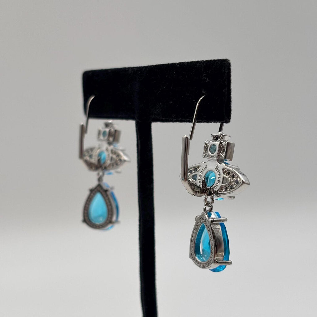 Vivienne Westwood Ismene Drop Earrings – Blue