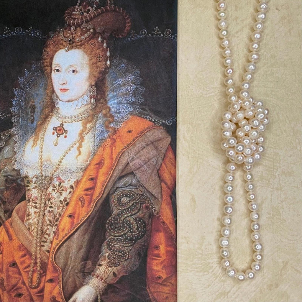 Vintage 100” Pearl Opera / Sautoir Necklace – 14K Gold Clasp