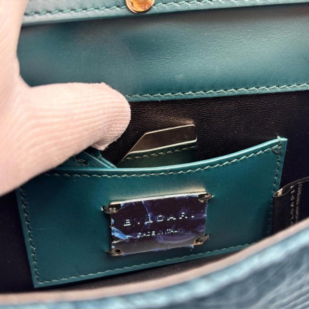 Bvlgari Serpenti Forever Velvet Chain Crossbody Bag