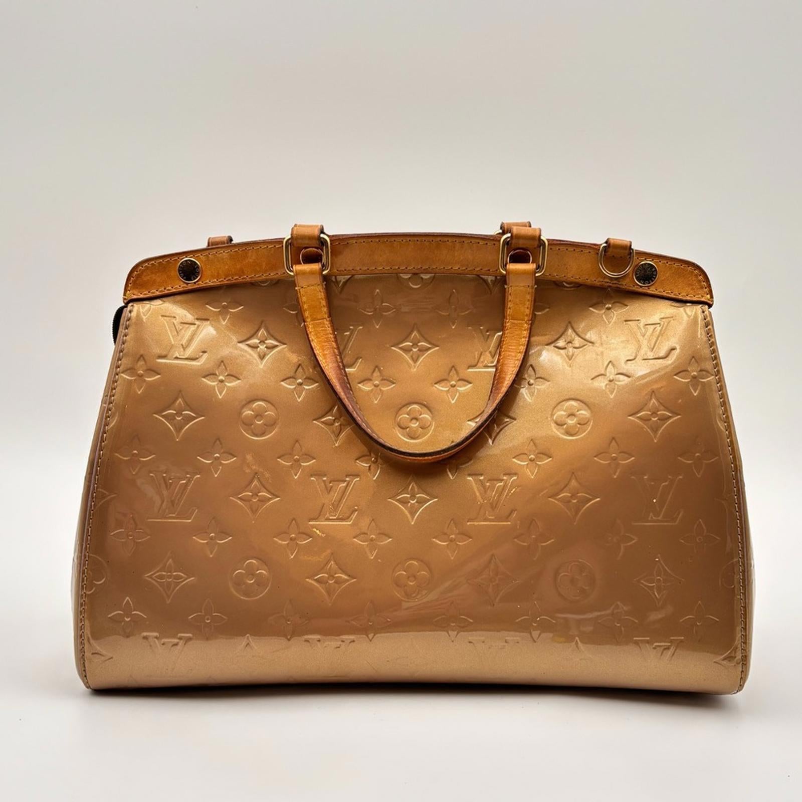Louis Vuitton Monogram Vernis Brea MM – Beige Poudre 2012