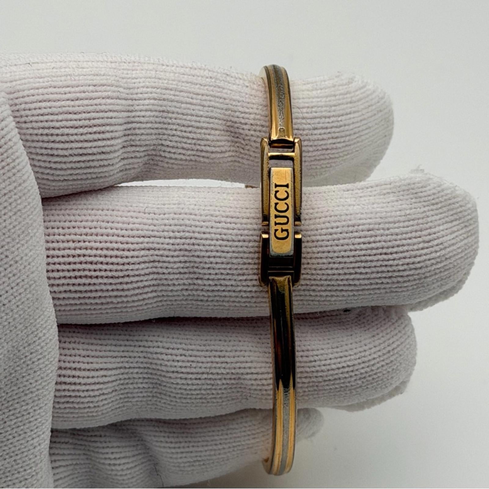 Vintage Gucci Change Bezel Bangle Watch – Full Set