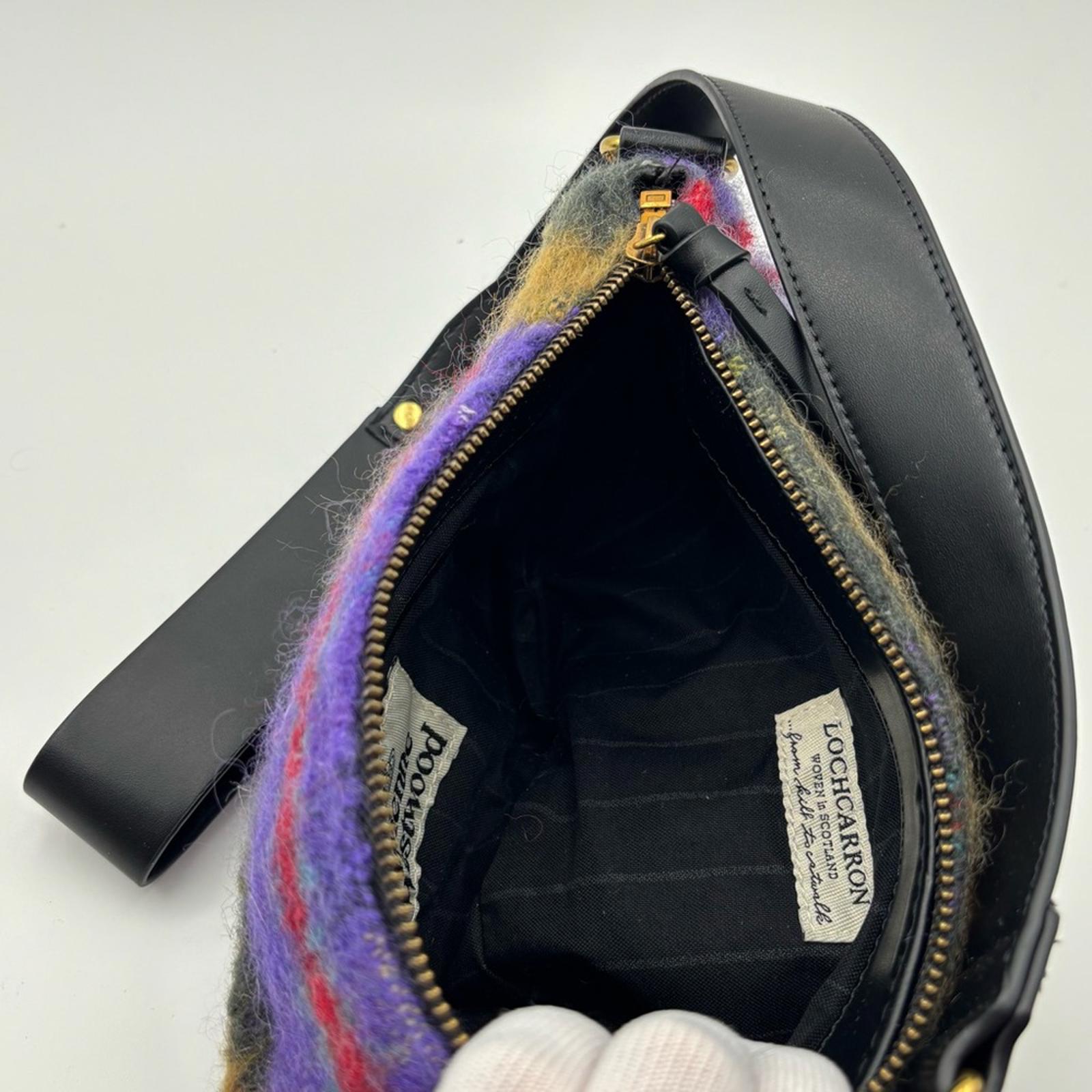 Vivienne Westwood Agnes Small Reversible Tartan Shoulder Bag