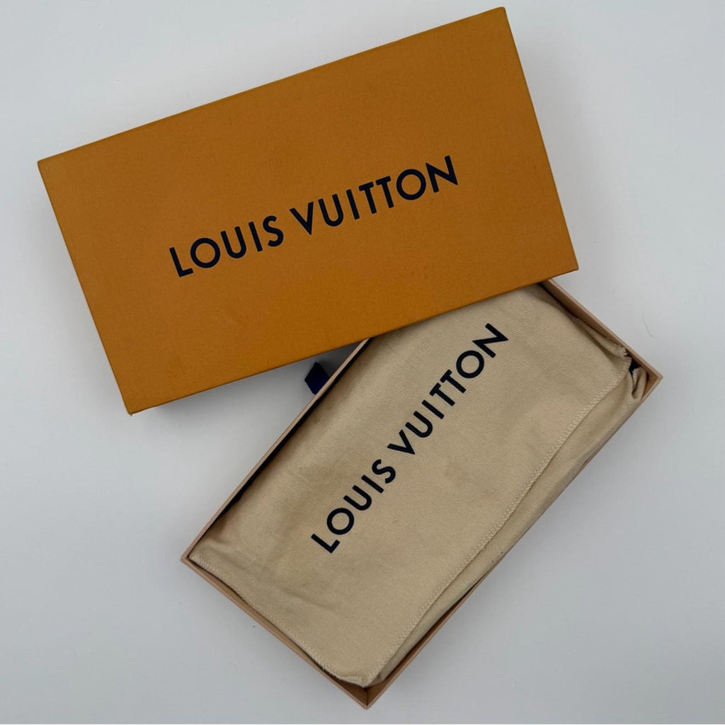 LOUIS VUITTON DAMIER AZUR FELICIE POCHETTE WALLET / CROSSBODY