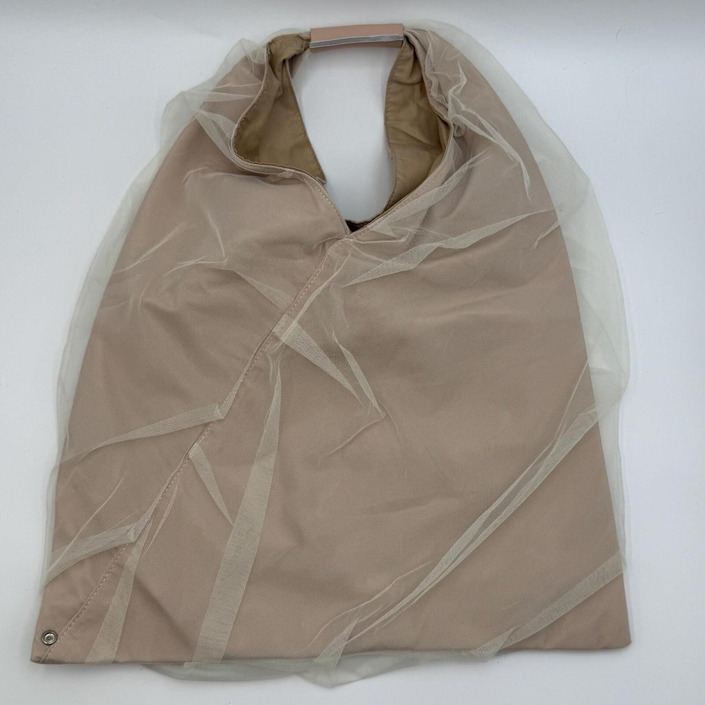 Maison Margiela MM6 Maison Margiela Beige Tulle JapaneseTote