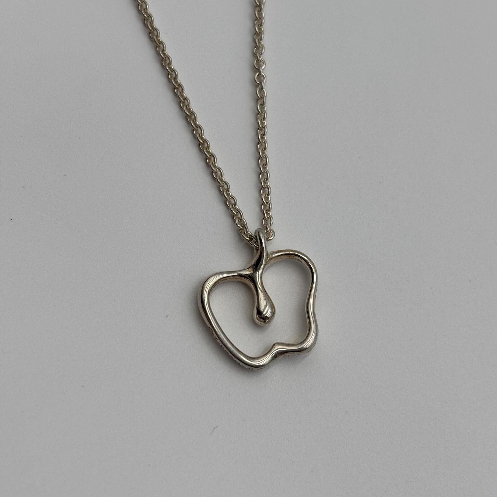 Tiffany & Co. Elsa Peretti Apple Pendant Necklace