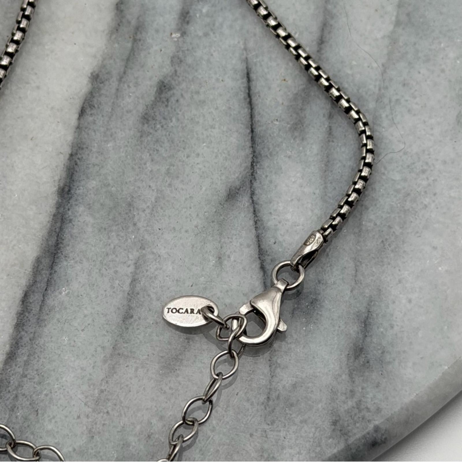 Tocara Sterling Silver Floral Necklace, Ring & Earrings Set – Made In Italy