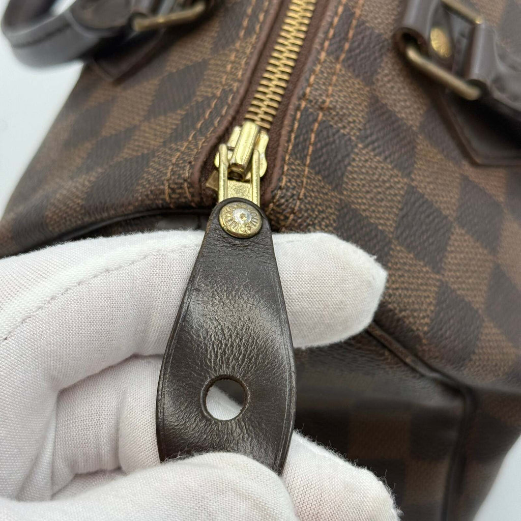 Louis Vuitton Speedy 25 Damier Ebene Handbag 2011