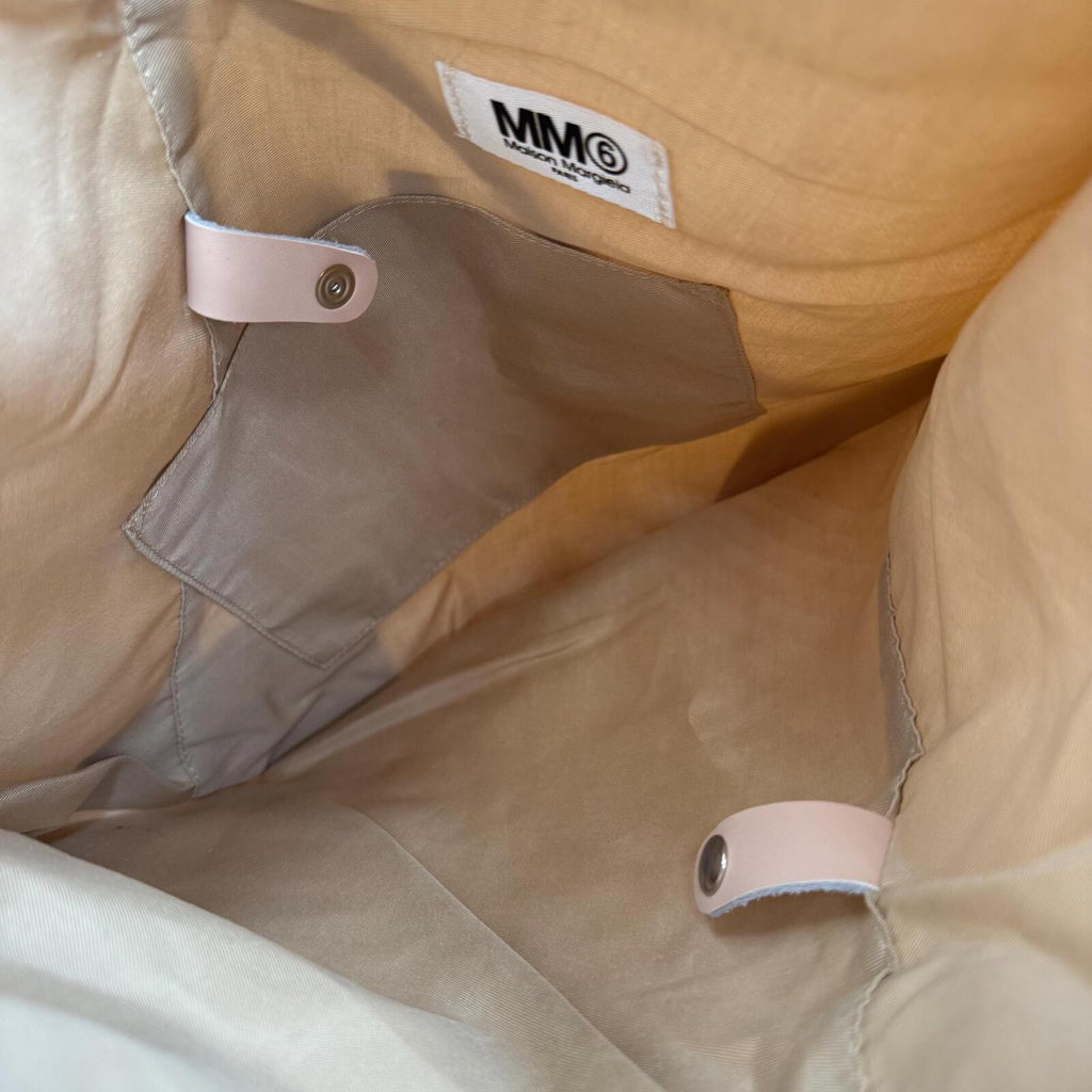 Maison Margiela MM6 Maison Margiela Beige Tulle JapaneseTote