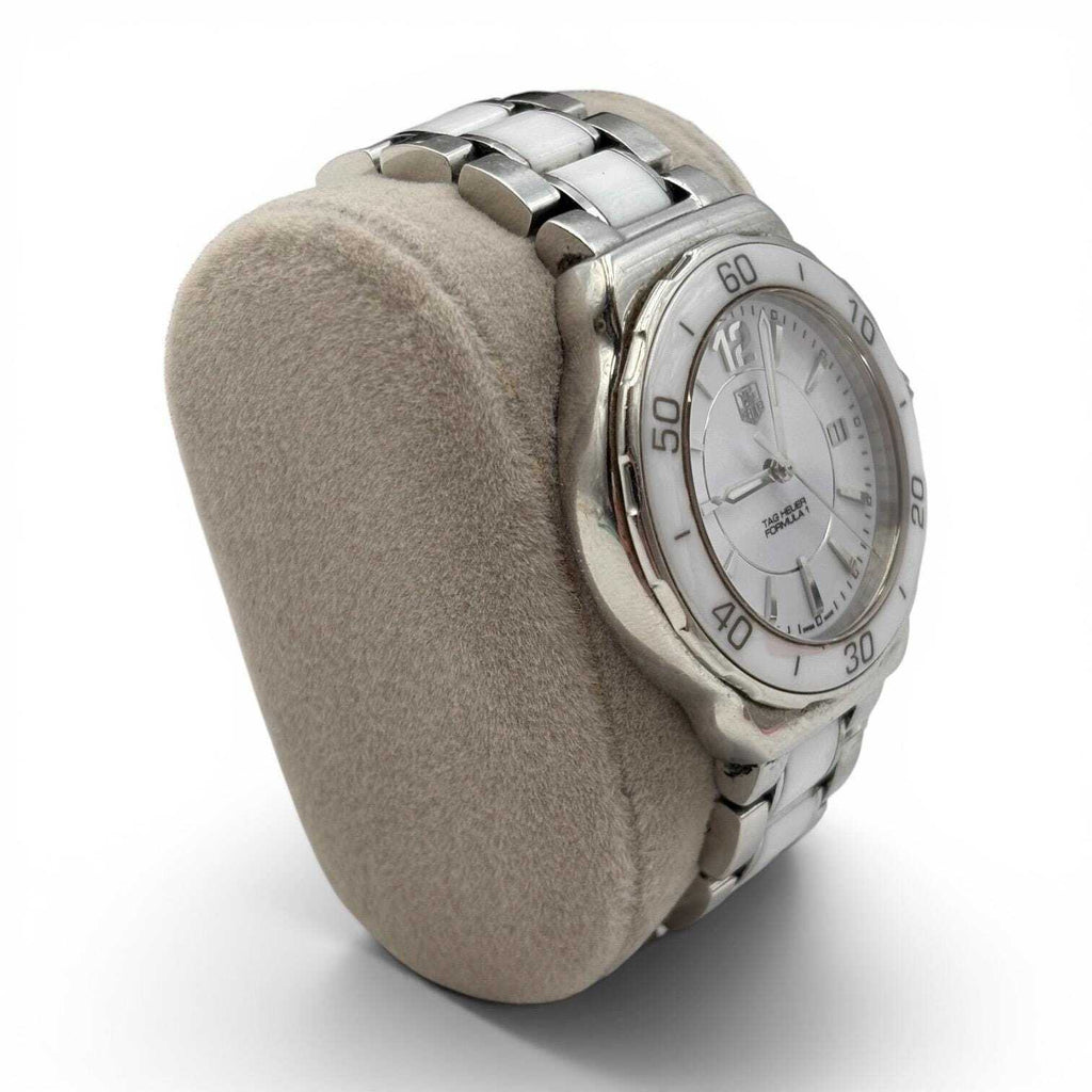 TAG Heuer Formula 1 Ladies White Ceramic Quartz Watch WAH1211 37mm