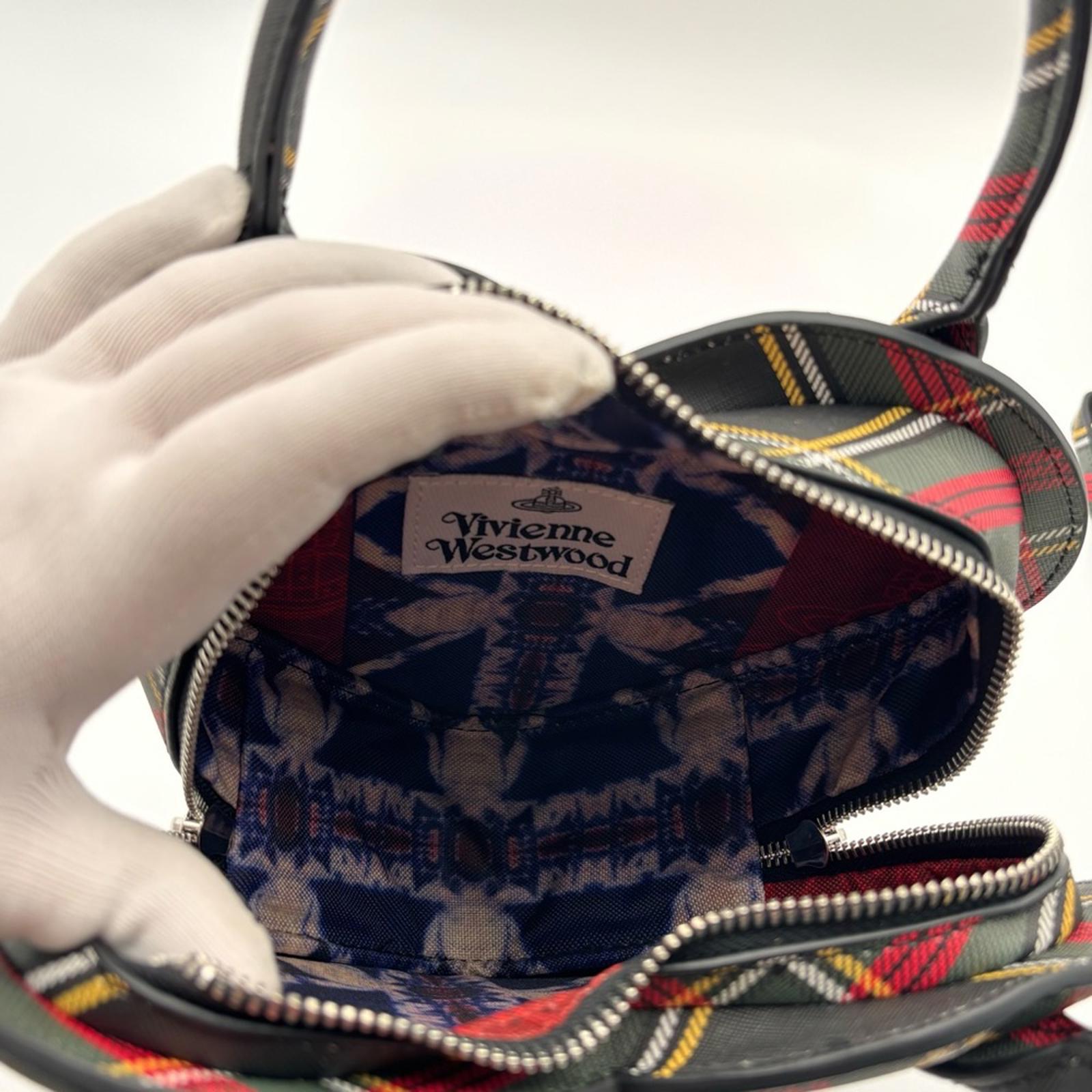 Vivienne Westwood Josephine Heart Crossbody – Tartan Chelsea