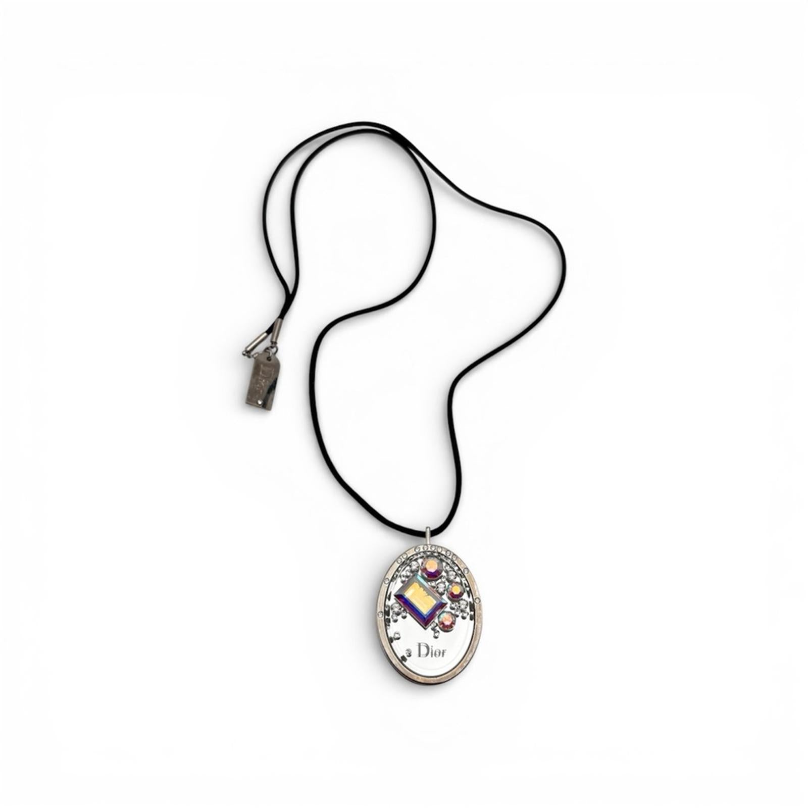 Christian Dior Limited Edition Cristal Boreal Lip Gloss Pendant Necklace 2009