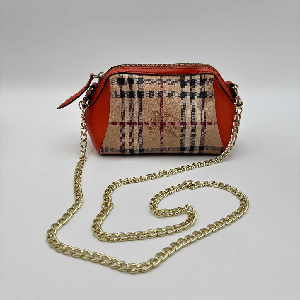 Burberry Haymarket Check Crossbody Bag