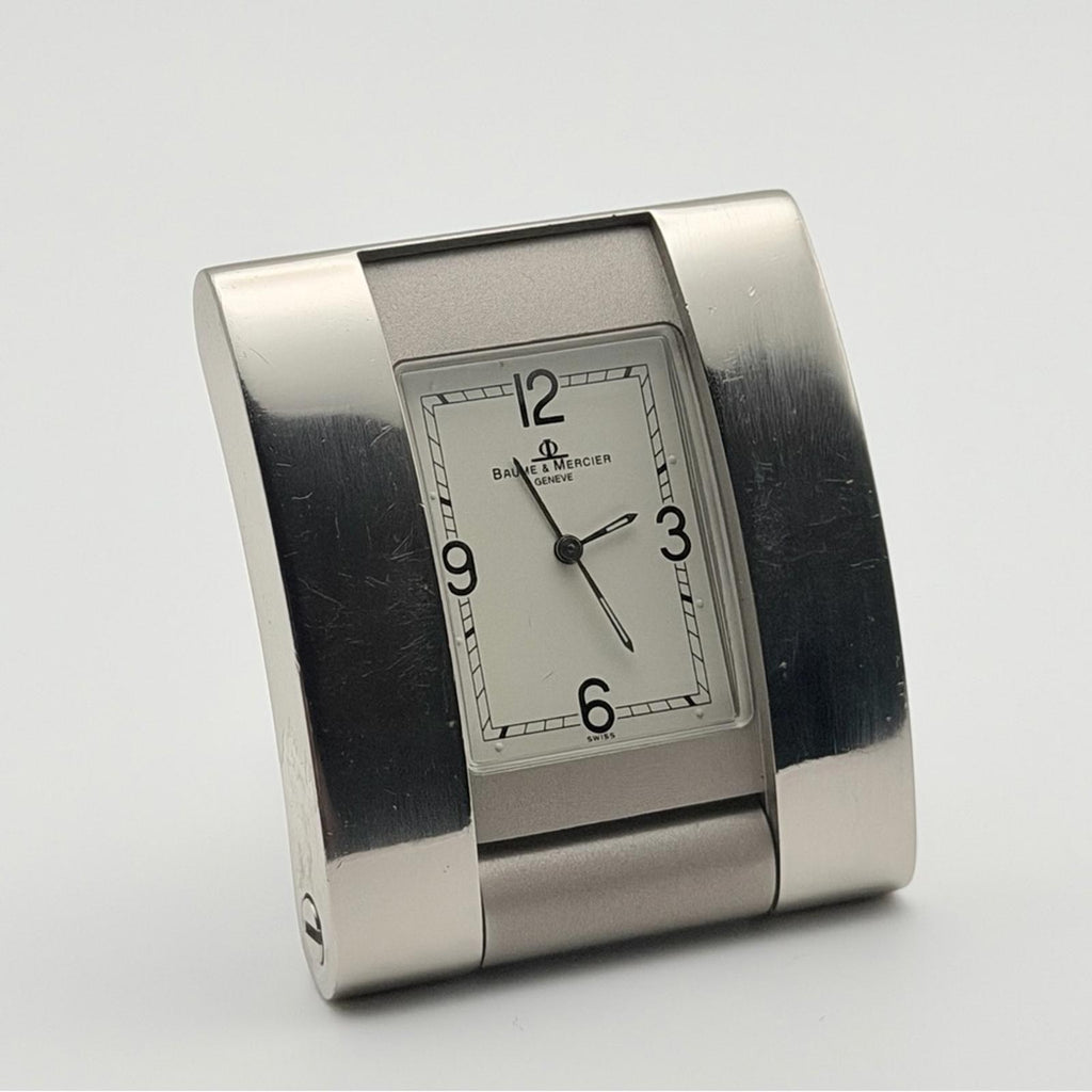 Baume & Mercier Geneva Swiss Travel / Desk Clock