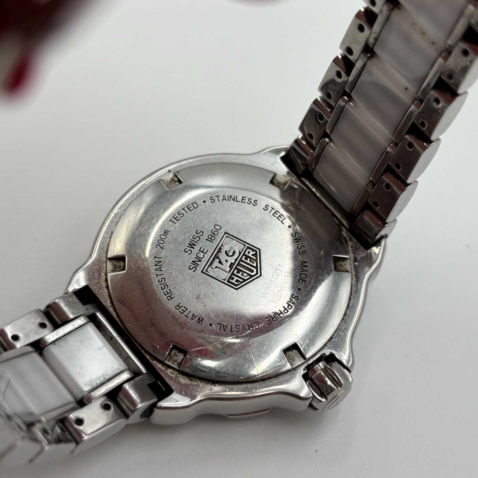 TAG Heuer Formula 1 Ladies White Ceramic Quartz Watch WAH1211 37mm