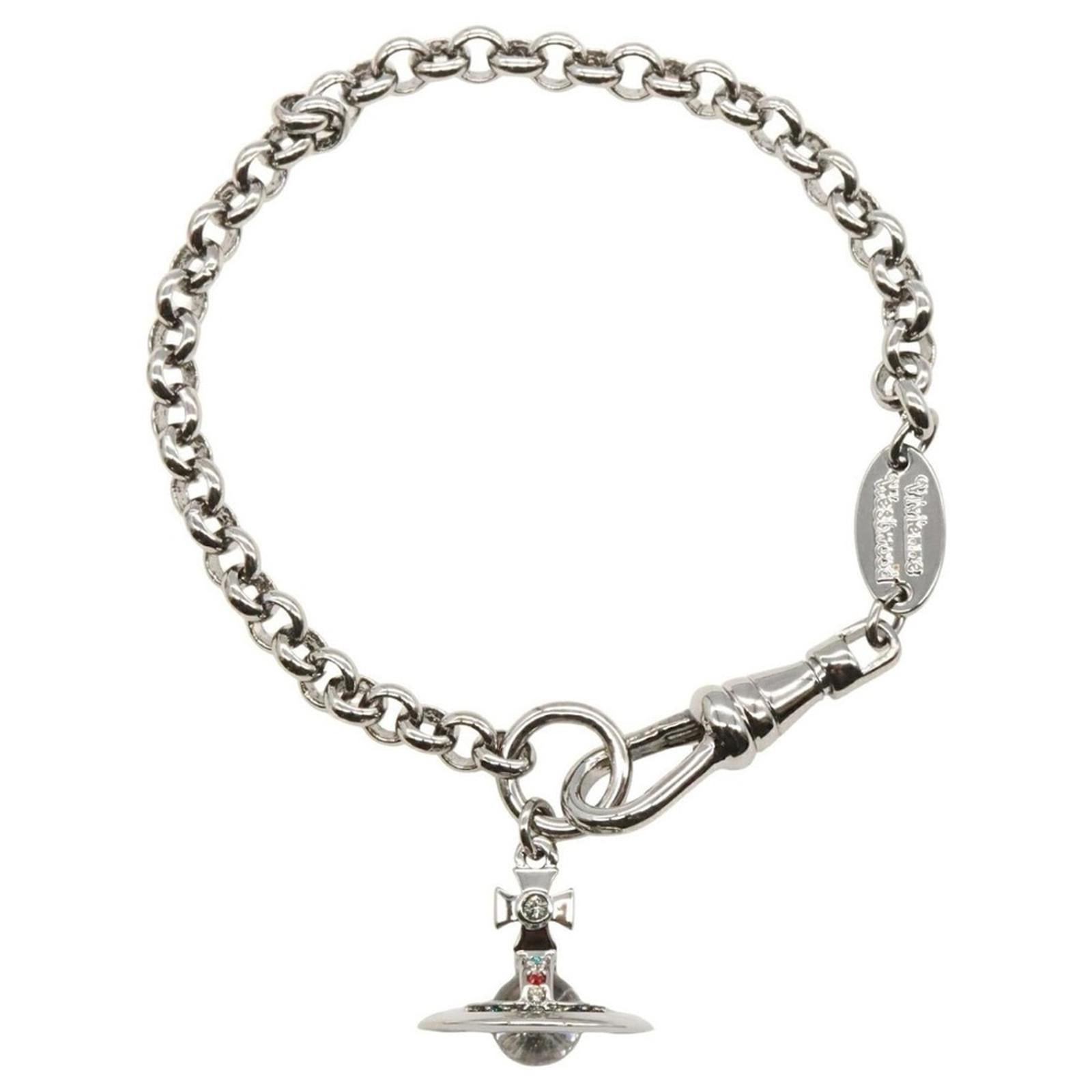 Vivienne Westwood Petite Orb Bracelet – Silver Tone