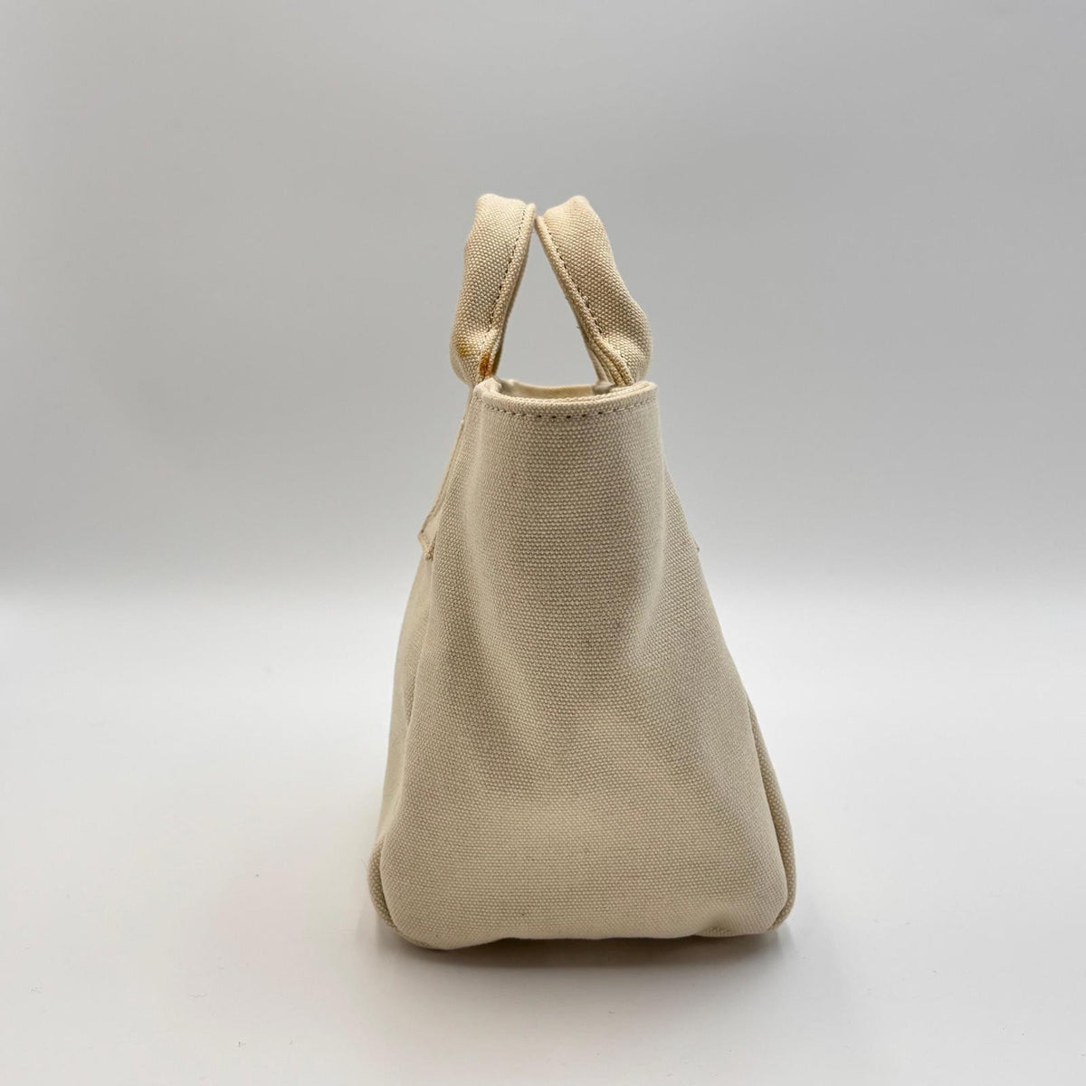 Acne Studios Mini Canvas Tote Bag Beige Top Handle Crossbody