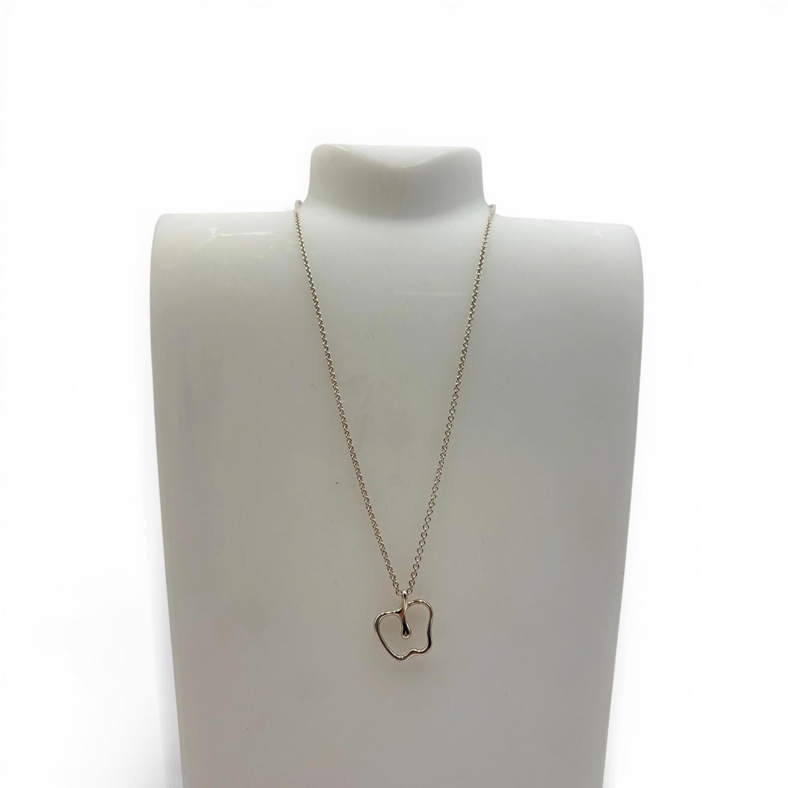 Tiffany & Co. Elsa Peretti Apple Pendant Necklace