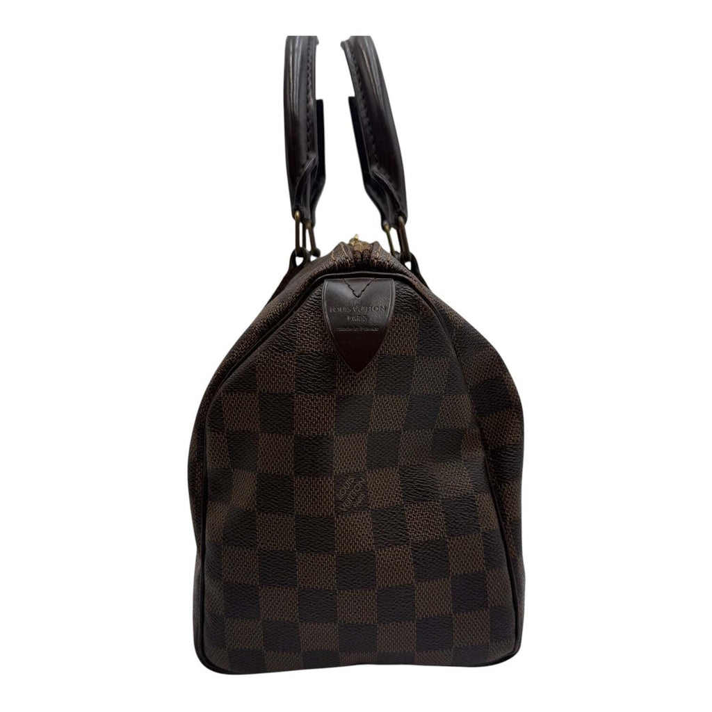 Louis Vuitton Speedy 25 Damier Ebene Handbag 2011