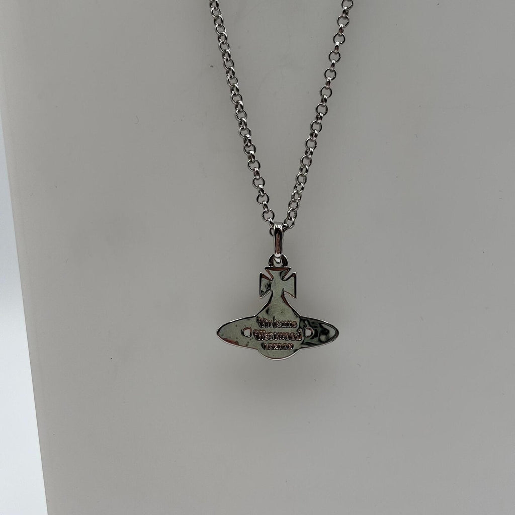 Vivienne Westwood Orb Crystal Pendant Necklace