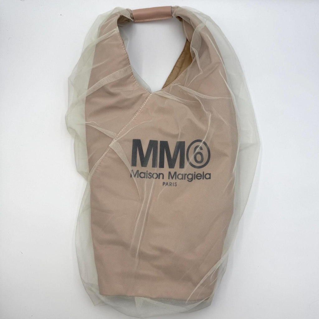 Maison Margiela MM6 Maison Margiela Beige Tulle JapaneseTote
