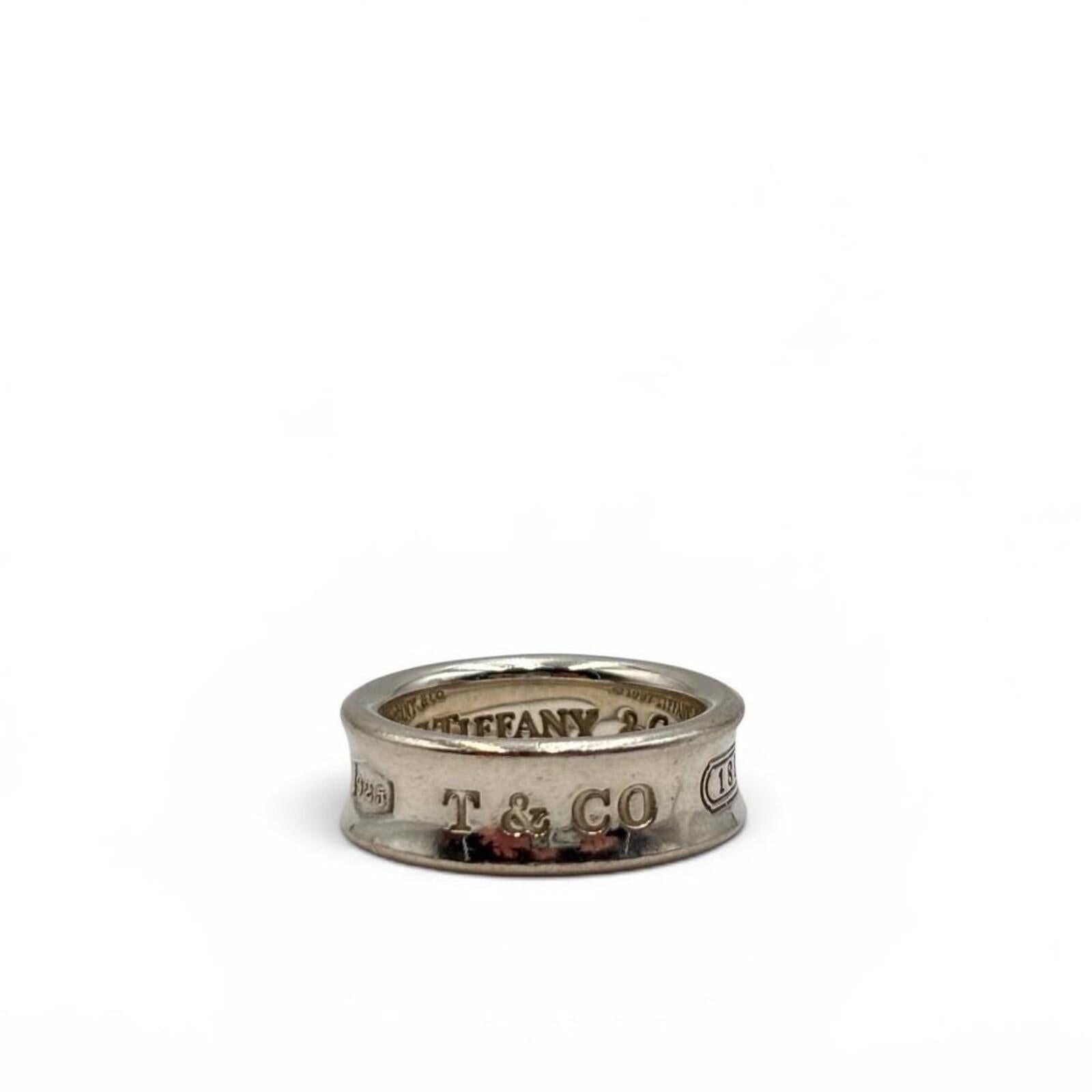 Tiffany & Co. 1837 Wide Band Ring In Sterling Silver
