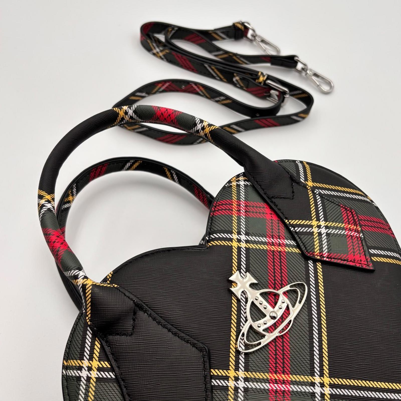 Vivienne Westwood Josephine Heart Crossbody – Tartan Chelsea