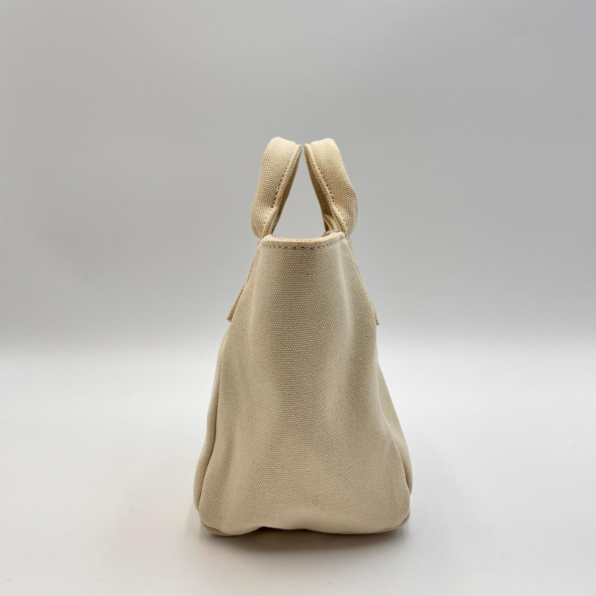 Acne Studios Mini Canvas Tote Bag Beige Top Handle Crossbody